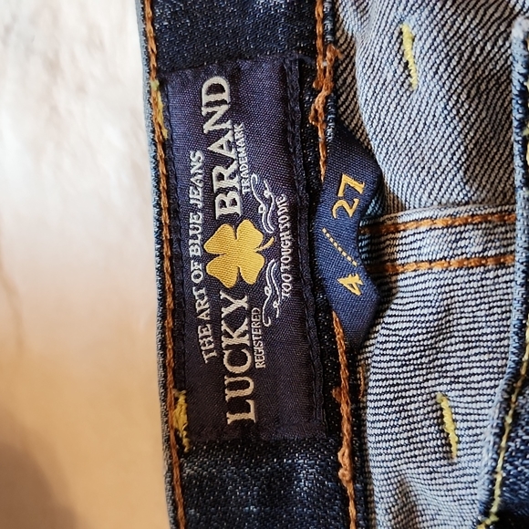 Lucky Brand Jeans sz 4 or 27 - Picture 5 of 9